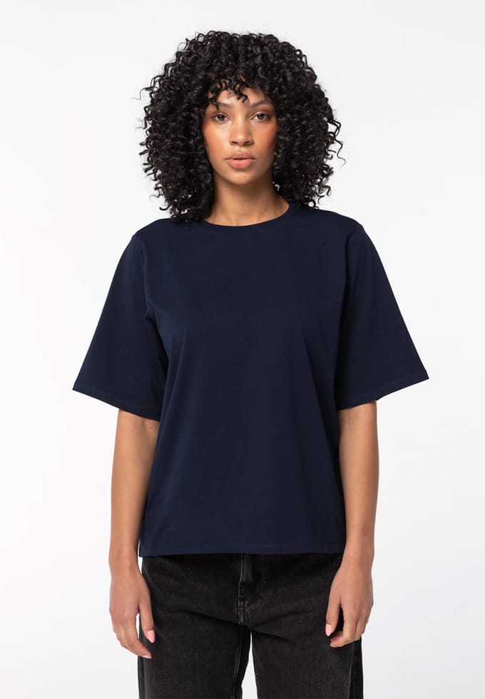 Oversized Premium T-shirt MARINEBLAUW