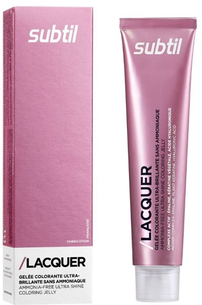 LACQUER 6.4 SUBTIL LACQUER XXL SHINE Professionele zure toner met spiegelglanseffect Subtiel 60 ml.