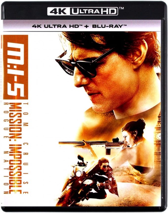 Mission: Impossible - Rogue Nation [Blu-Ray 4K]+[Blu-Ray]