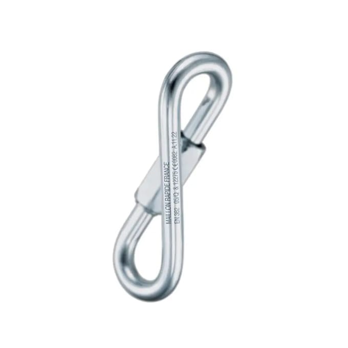 Singing Rock Mallon Big Twist-karabijnhaak 8 Mm Zilver