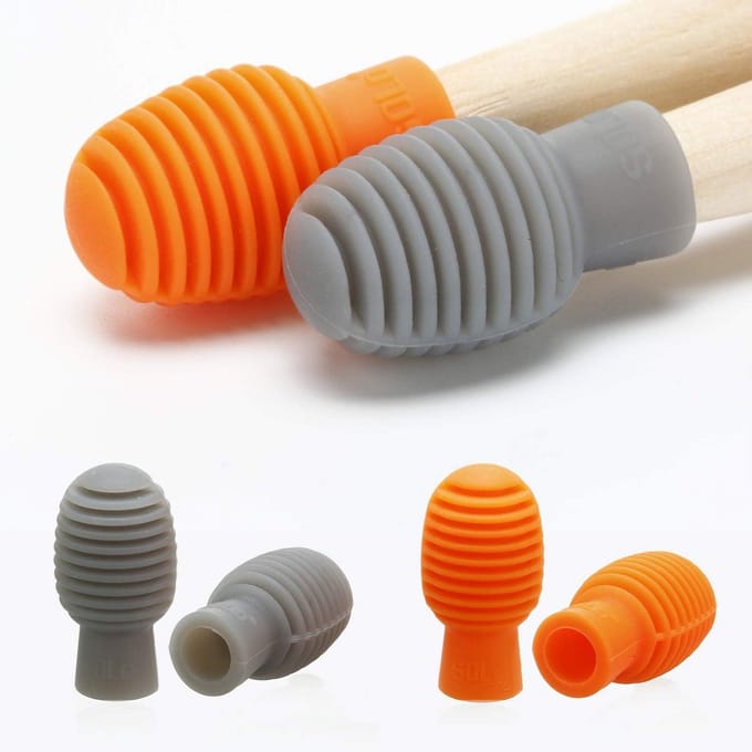 Set van 4 Drumstick Dempers voor Stille Oefening - Siliconen Accessoire