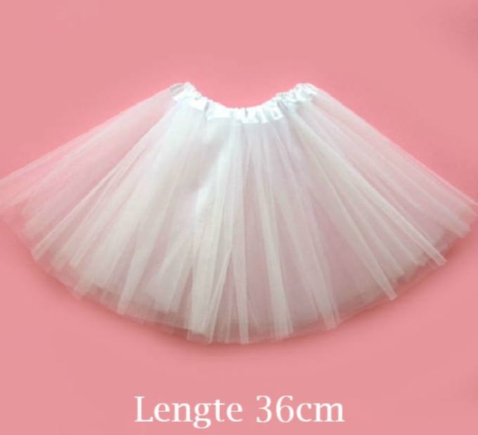 Tutu - Wit kind - 36 cm