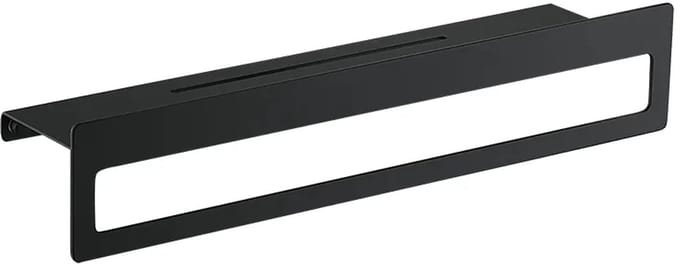 Handdoekrek 43 cm mat zwart
