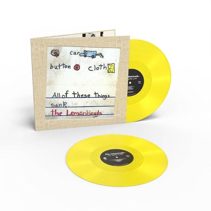Lemonheads - Car Button Cloth (2 LP) (Coloured Vinyl) (Deluxe Edition)