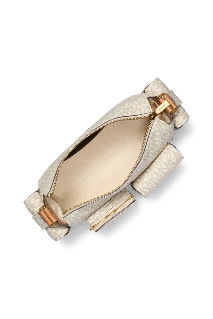 Michael Kors Medium Shoulder Vanilla/acorn Taglia: OS | Borse a mano Outlet | Donna | Bianco