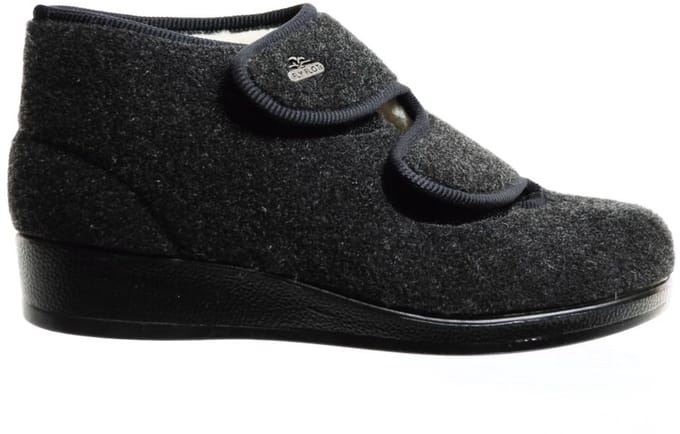 Fly Flot Hoge Warme Pantoffels Velcro maat 36