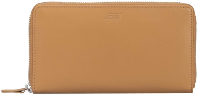 JOST Leren portemonnee Arva Slg Wallet Latte Lichtbruin
