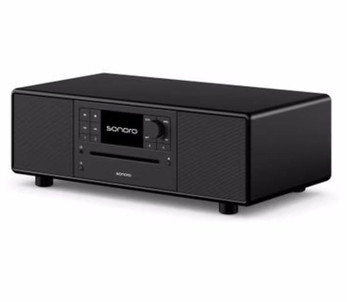 SONORO Prestige 2025 All-in-One-Muzieksysteem - Mat Zwart