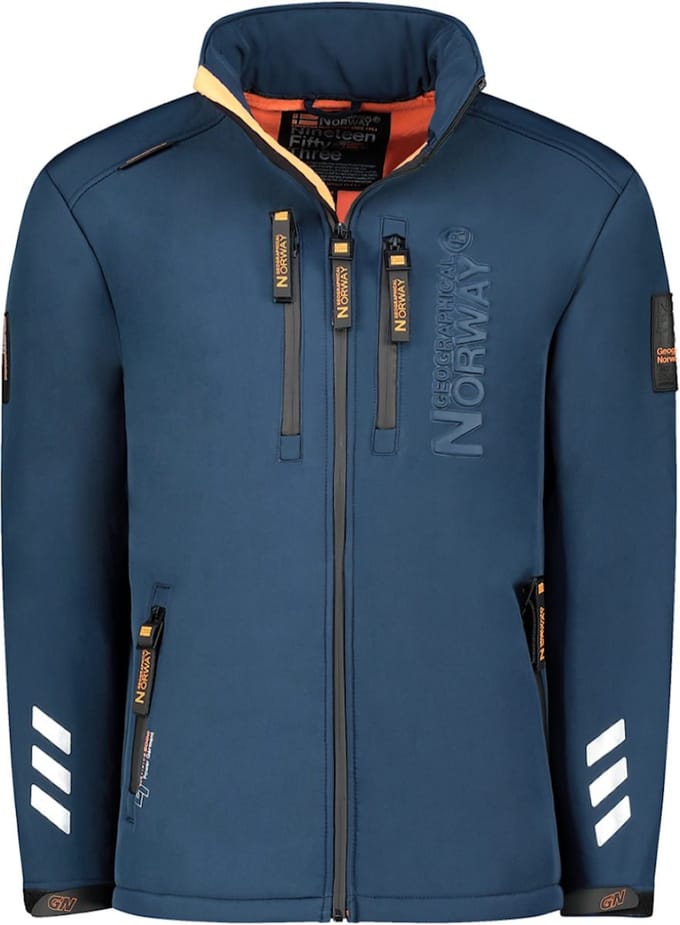 Geographical Norway Softshell Heren Jas Richywood Navy - S