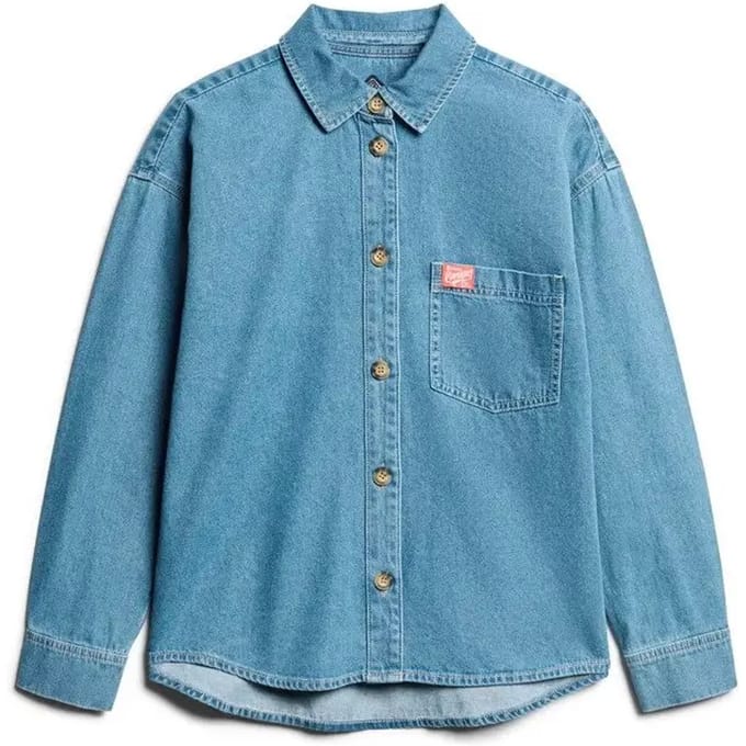 Superdry - Denim overshirt - Dames - Shirts