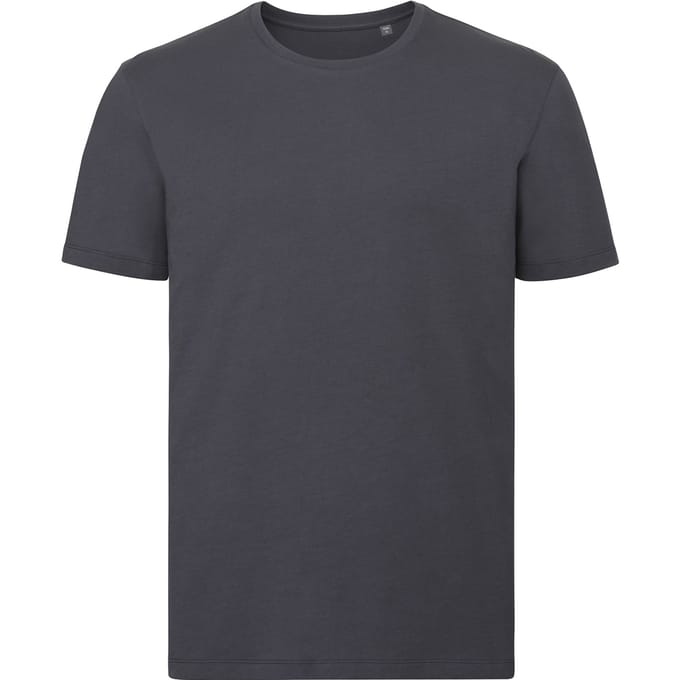 Russell Heren Organisch T-Shirt (Convoy Grijs)