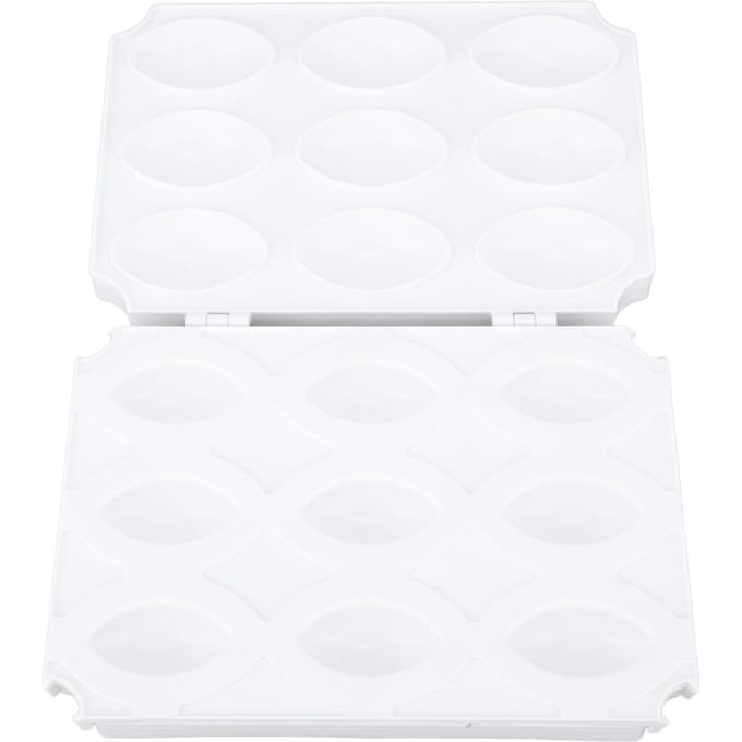 Gehaktbal Vorm Processor Handmatig Gehakbrood Maker Persgereedschap DIY 9 Vakken Zelfgemaakte Vleesmaker Keukenaccessoires Type 1 white