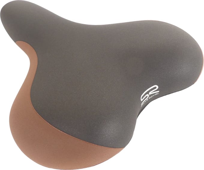 Selle Royal Fietszadel - Loire 5135 - Zwart/bruin