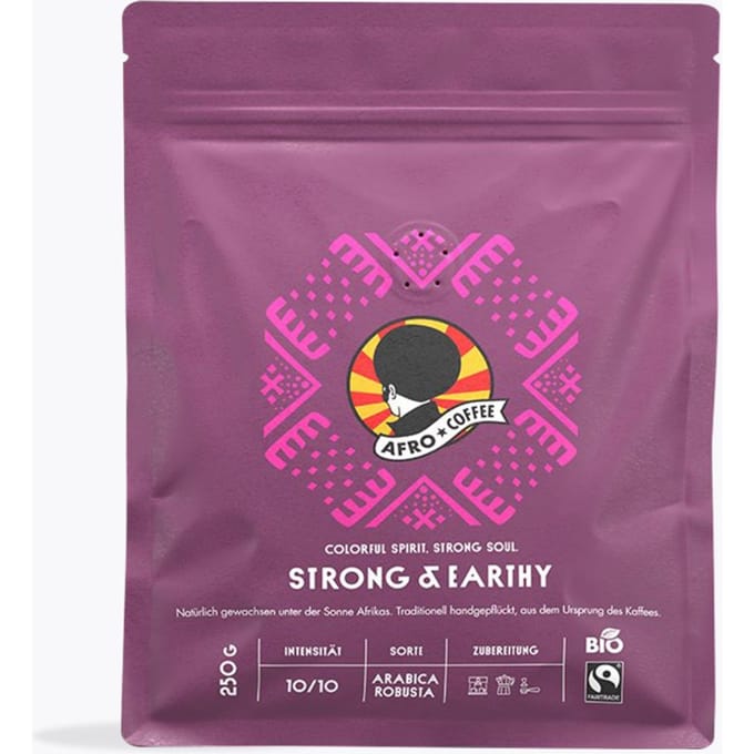 Afro Coffee Strong & Earthy Bio 250g