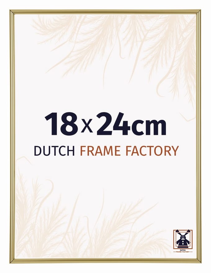 Fotolijst 18x24 cm - Kunststof - Goud - Angers
