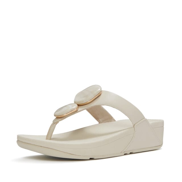 Fitflop -Dames - crÈme - slippers & muiltjes - maat 36