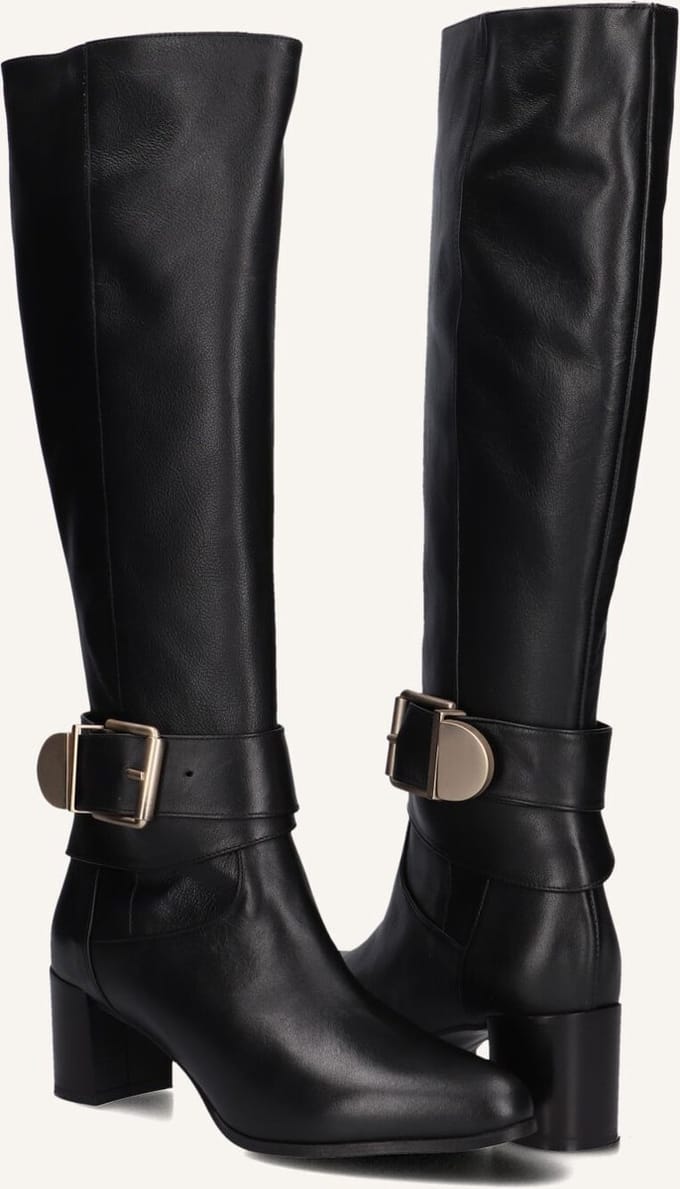 Notre-V 8596 Laarzen - Leer - Dames - Zwart - Maat 36