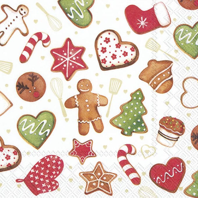 IHR Lunch servetten - Cookies and bakery