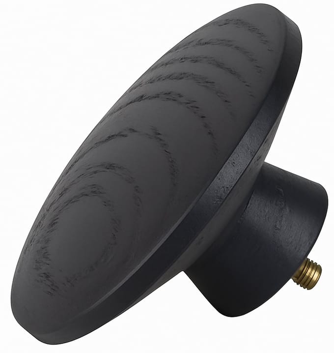 Wandknop - Afimona - Zwart Eiken Knop