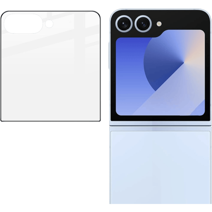 Mocaa Samsung Galaxy Z Flip7 Glazen Screenprotector Transparant
