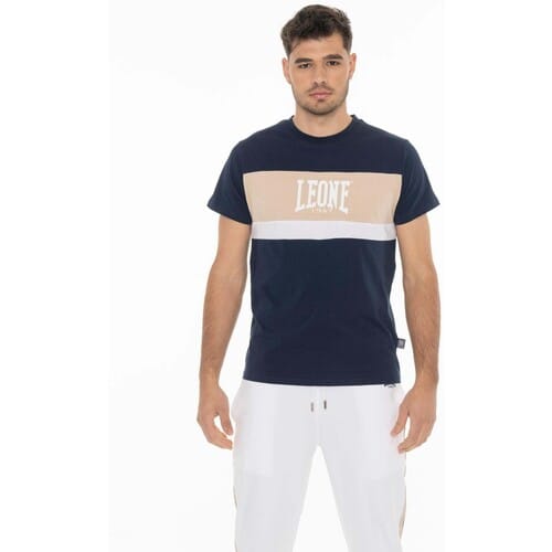 T-shirt Korte Mouw Leone 1947 Man Short Sleeves Easy