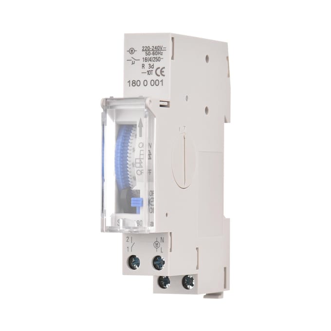 Mechanische 24-uurs timerschakelaar DC 12V 30 minuten interval 48 keer AAN/UIT Programmeerbaar SUL180a AC220-240V