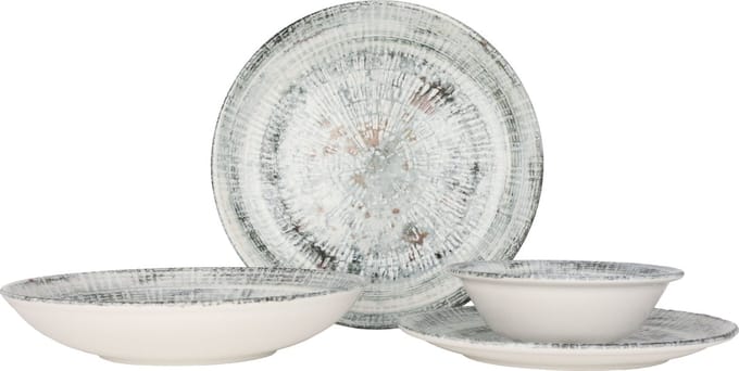 Bonna Serviesset (Large) - Odette - 24 delig - 6 persoons - Porselein