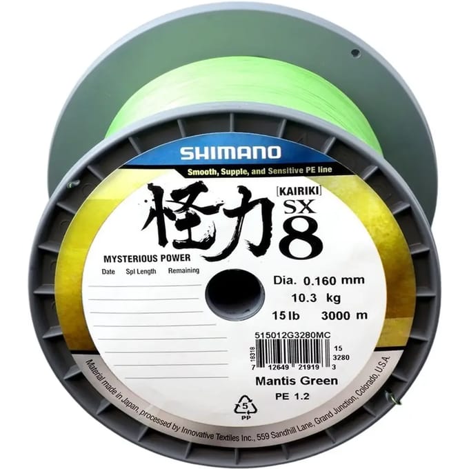 Monofilament Shimano Line Kairiki 8 M