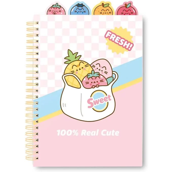 Pusheen - A5 Notebook / Notebook from the Fruits collection