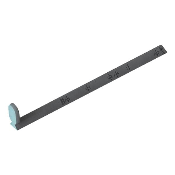 Leitz hole punch guide bar - ABS kunststof - dark Grijs