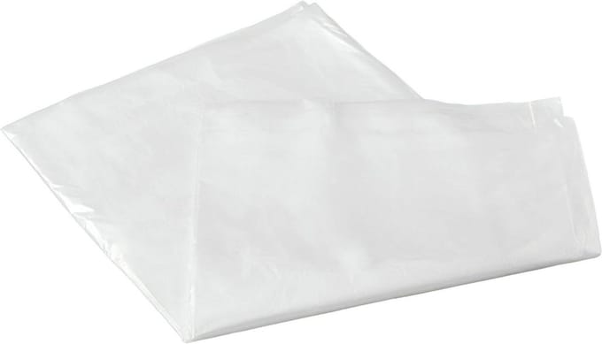 Grondzeil LDPE - Afdekzeil Bodem - Bescherming Ondergrond - Zonder weekmakers - 3 x 6 meter - Transparant