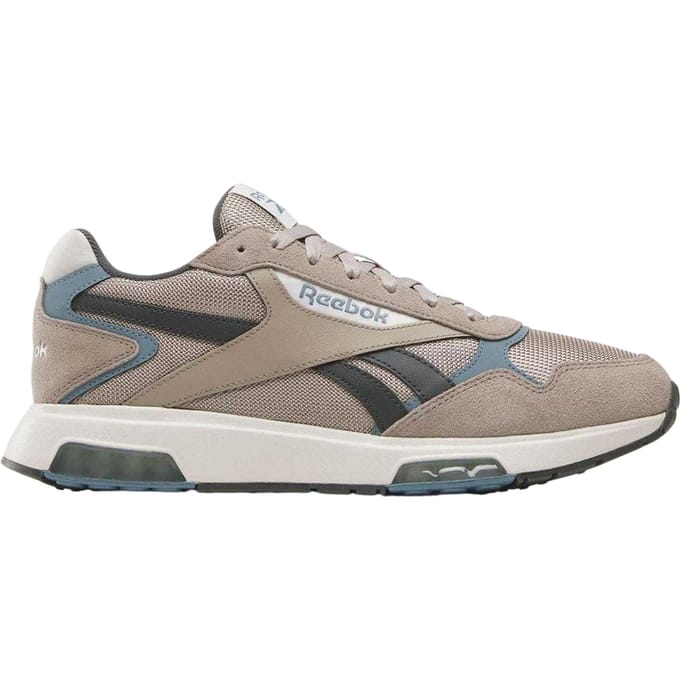 Reebok Dames/Dames Glide DMX Leren Luchtgepolsterde Trainers (Beige)