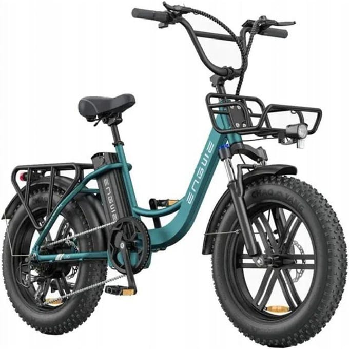 Elektrische fiets - ENGWE - L20 Boost - 250W - 48V 13Ah - 25 km/u groen