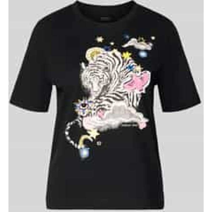 T-shirt met halflange mouwen