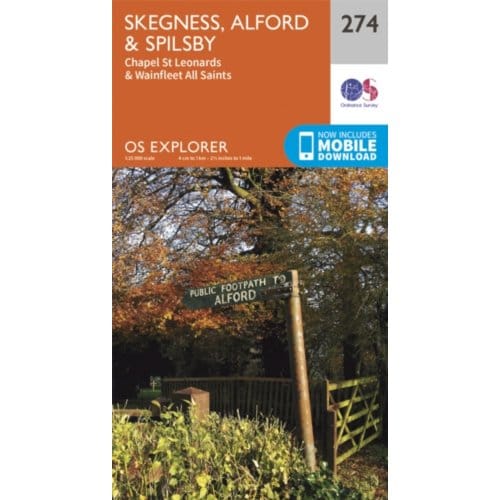 Skegness, Alford And Spilsby - Ordnance Survey