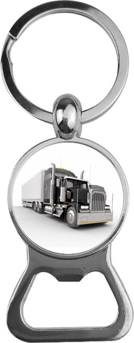 Bieropener Glas - Vrachtwagen