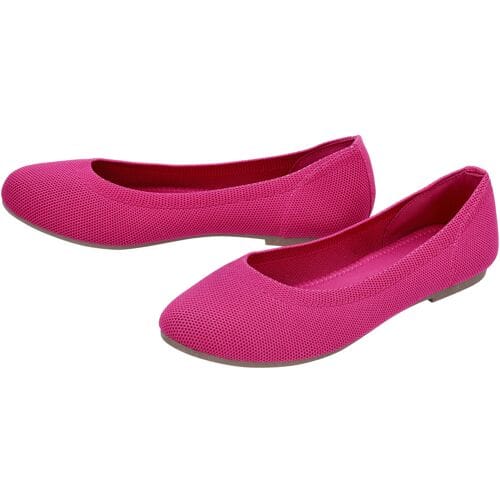 ESMARA Opvouwbare dames ballerina's (Roze, 41)