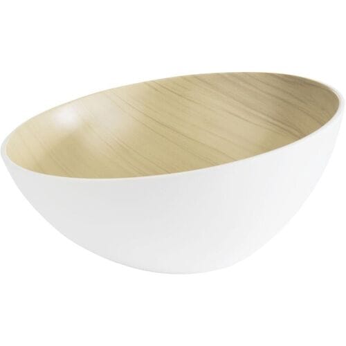 GGM Gastro (6 Stück) Schale - FRIDA - Melamin - 2,6 Liter - Ø 285mm - Weiß