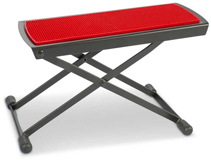GEWA Music FS-10RD Voetsteun voor Gitaristen Rood