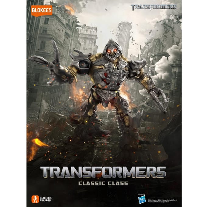 Blokees Transformers Blokees Plastic Model Kit Classic Class 10 Megatron Model Kits