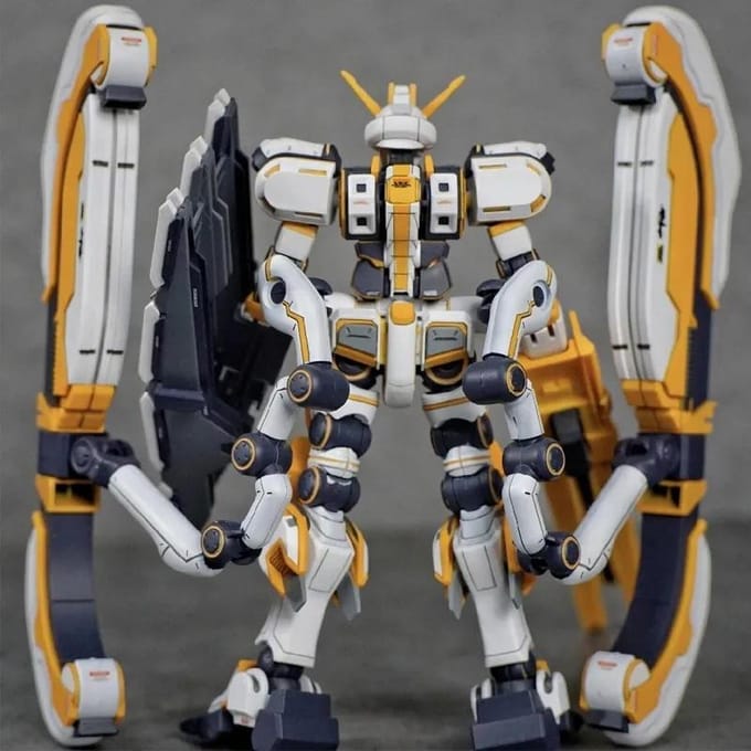 HG 1/144 Atlas Thunder Universe Battlefront RX-78AL Mech Assemblage Model Kits Actiefiguren Jongens Puzzels Speelgoed Decoratieve Cadeaus white