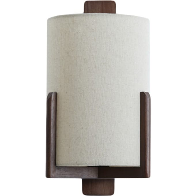 Light & Living - Wandlamp LITTO - 22x18x36cm - Bruin