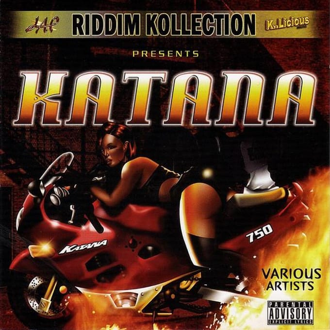 CD VARIOUS - Riddim Kollection: Katana LAPK17562 LAP Entertainme US Reggae, Ska & Dub Gebruikt brown