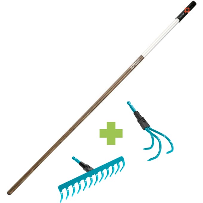 Gardena hark krabber steel aanbieding