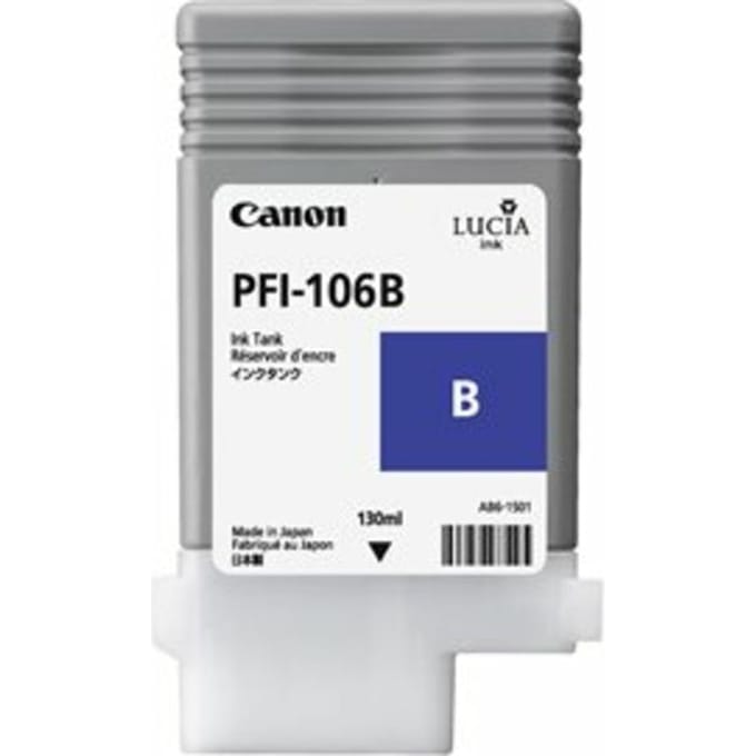 CANON PFI-106B inktcartridge blauw standard capacity 130 ml 1-pack