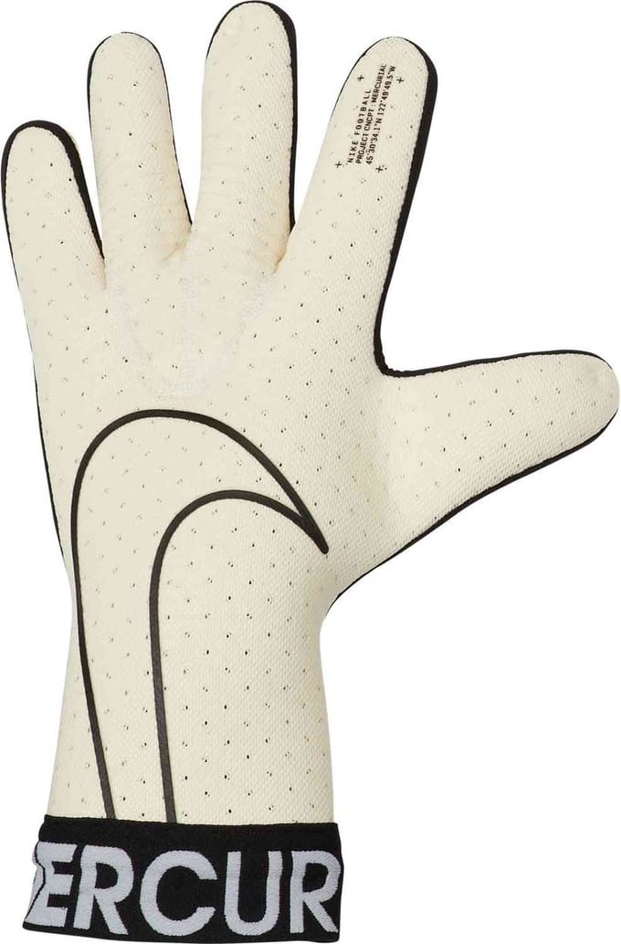 Keeperhandschoenen GK Nike Mercurial Touch Elite "White&Black"- Maat 9