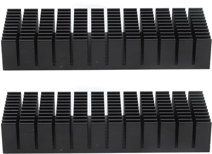 BRENZOOS - Set van 2 Aluminium Koellichamen voor Elektronica