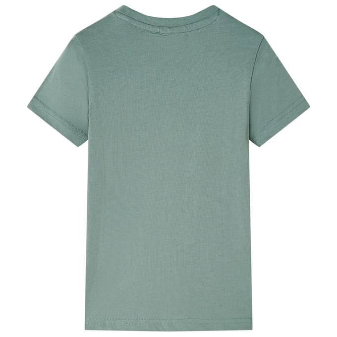 vidaXL - Kindershirt - 104 - kakikleurig