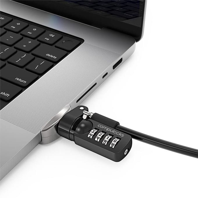 Compulocks MacBook Pro M1 16-inch (2021) Lock AV / multimedia paneel With Combination Lock
