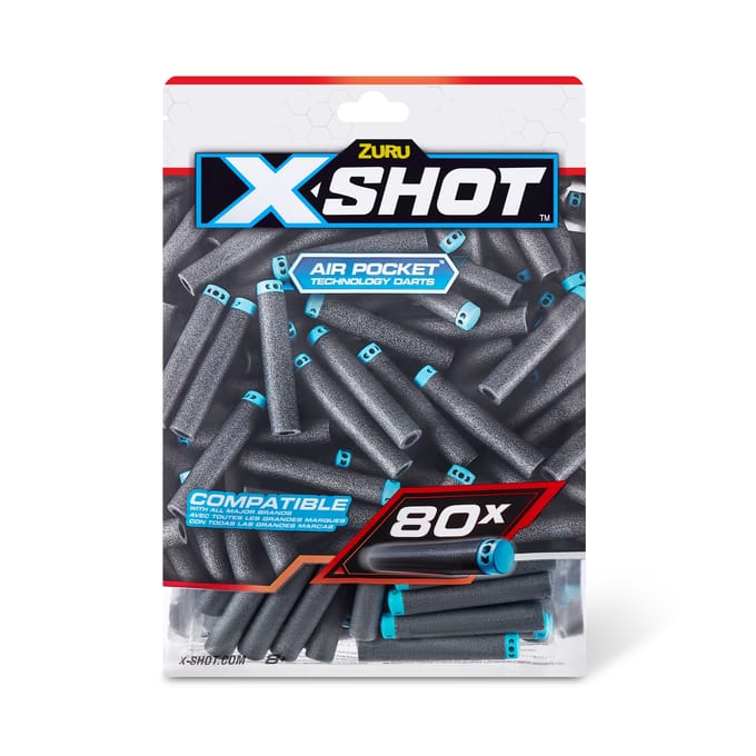 X-Shot Air Pocket Technology Darts - 80 pijltjes - Speelgoedblaster